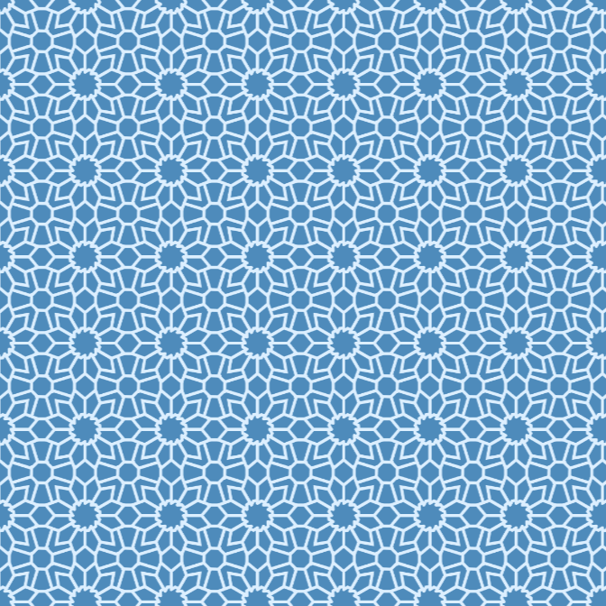Penang Floating Mosque wall pattern (p5.js)